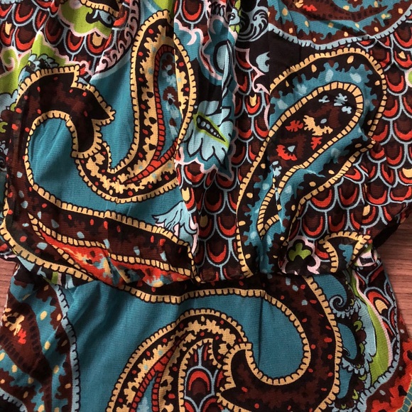 Multicolored Chiffon Shirt - Picture 2 of 3